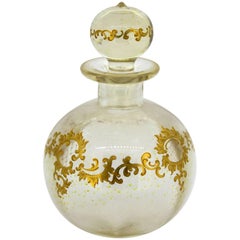 Vintage Murano Glass Perfume Flask, circa 1950s