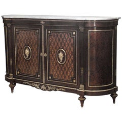 Antique French Louis XVI Style Inlaid Sideboard