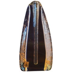 Design Glass Vase, Czechoslovakia
