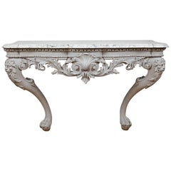 George II Painted Console Table