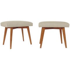 Splendid Pair of Italian Architectural Stools