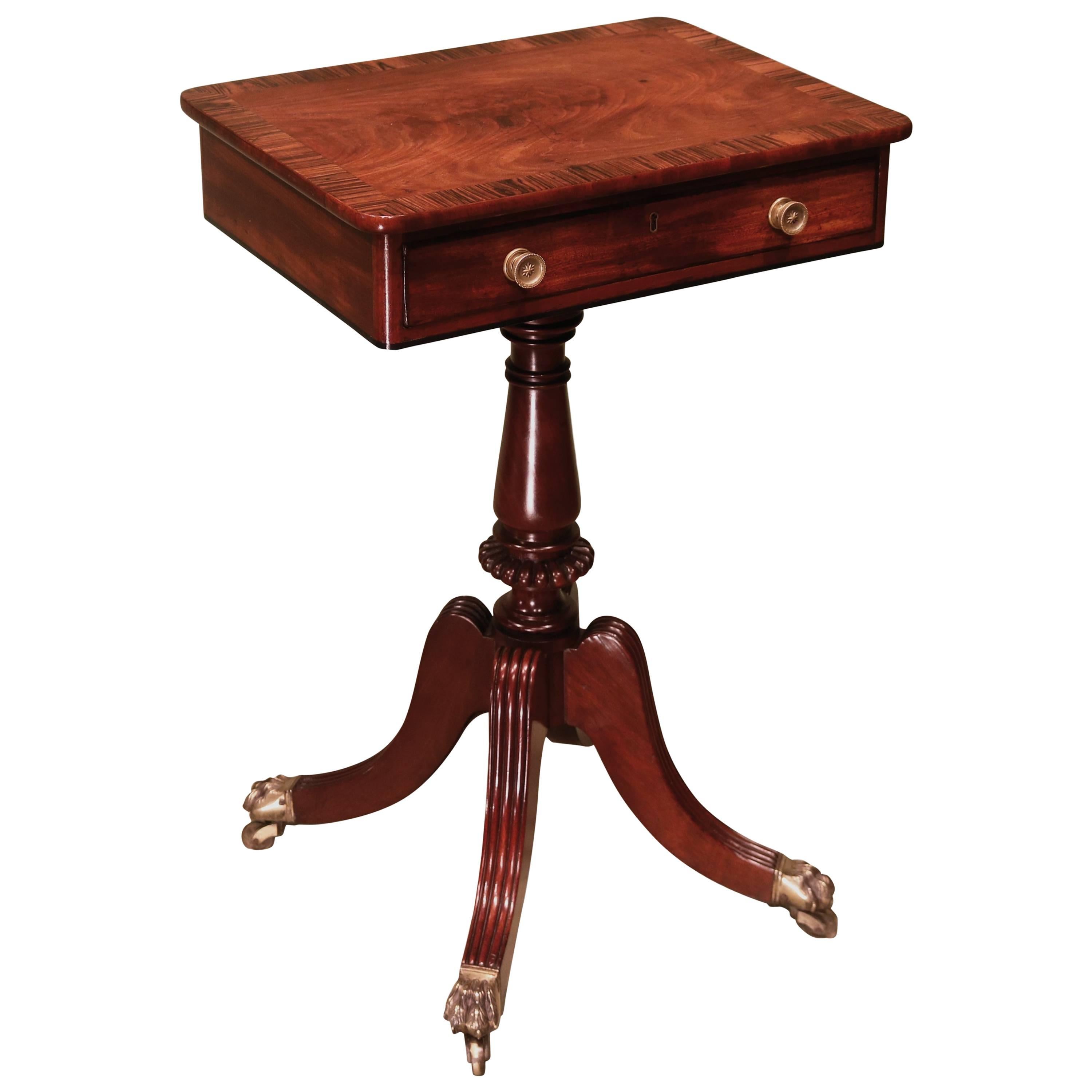 19th Century Regency Rosewood Occasional Table