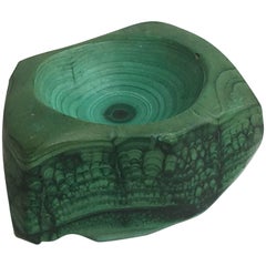 Ashtray in Malachite