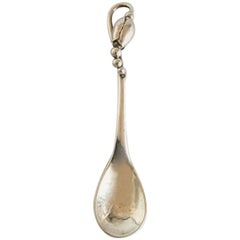 Georg Jensen Sterling Silver Blossom Mocha Spoon #84/035