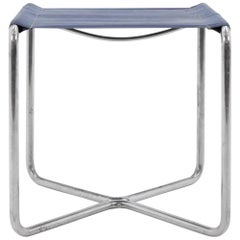 Chrome Bauhaus Stool B8, Marcel Breuer