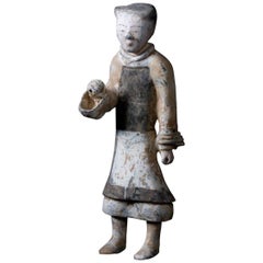 Antique Han Dynasty Terracotta Warrior '206 BC-220 AD'