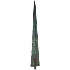 Luristan Bronze Spear Head // Early Iron Age Weapon