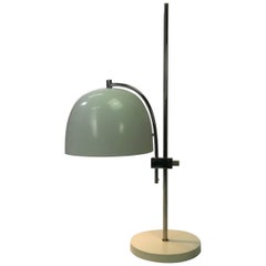 Piet Hein Super Elipse Tischlampe, hergestellt von Lyfa, Dänemark, 1970er Jahre