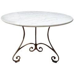 Elegant Round Marble Table