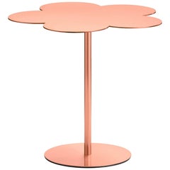 Ghidini 1961 Flowers Grande Table Basse d'Appoint en Finition Or Rose