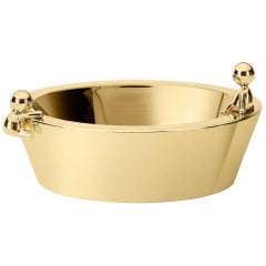 Ghidini 1961 Omini Small Bowl in High Brass Finish