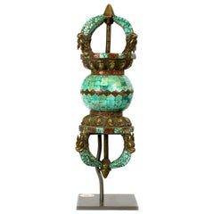 21st-Century Reproduction in the Style of Tibetan Double Vajra