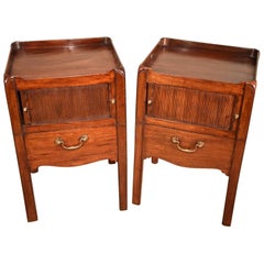 Good Matching Pair of George III Pot Cupboards