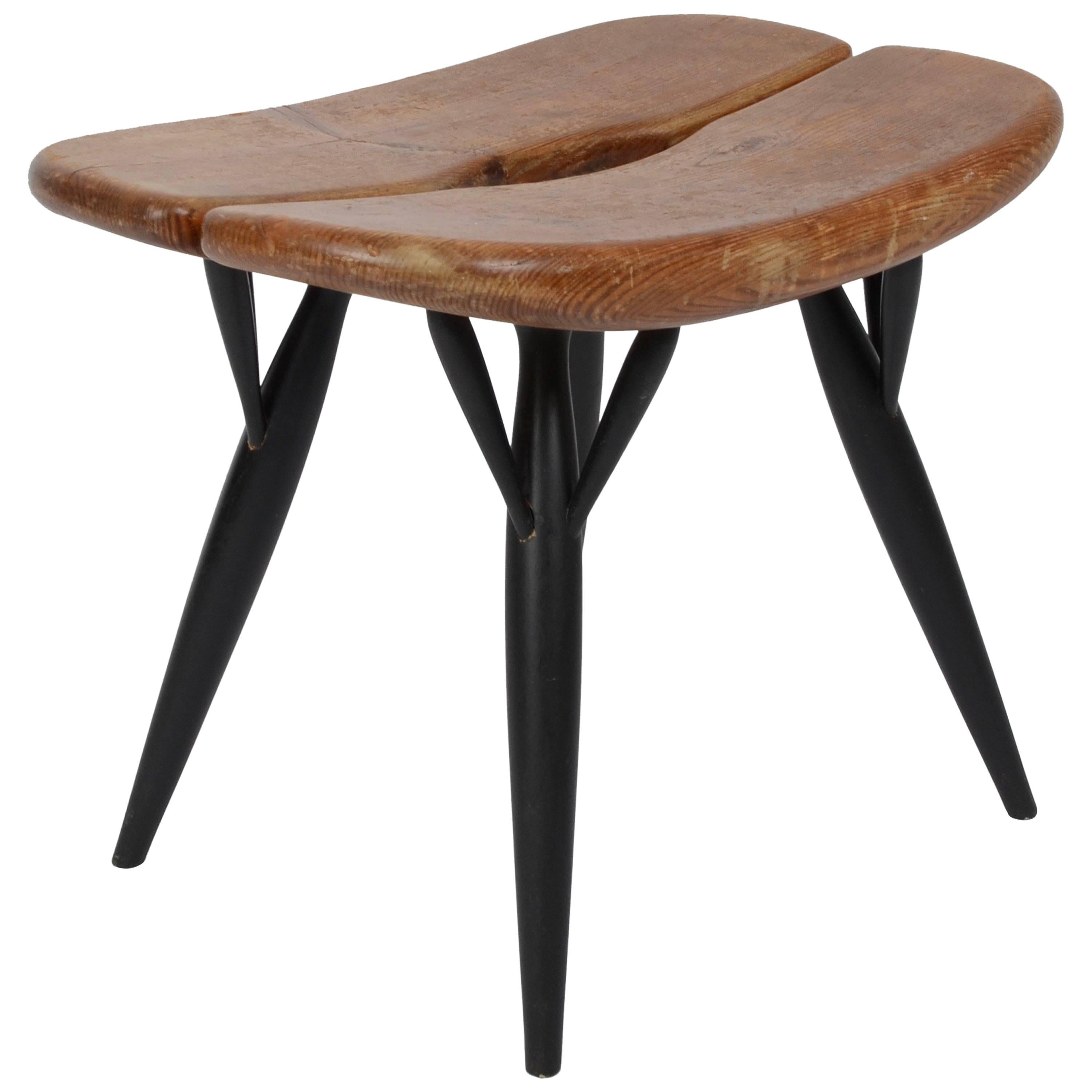 Tabouret modèle Pirkka d'Ilmari Tapiovaara, conçu pour Laukaan Puu, 1957