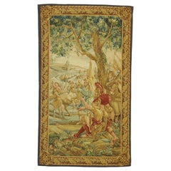 Battle of the Teutoburg Forest Scene Tapestry with Medieval Style, Wall Hanging