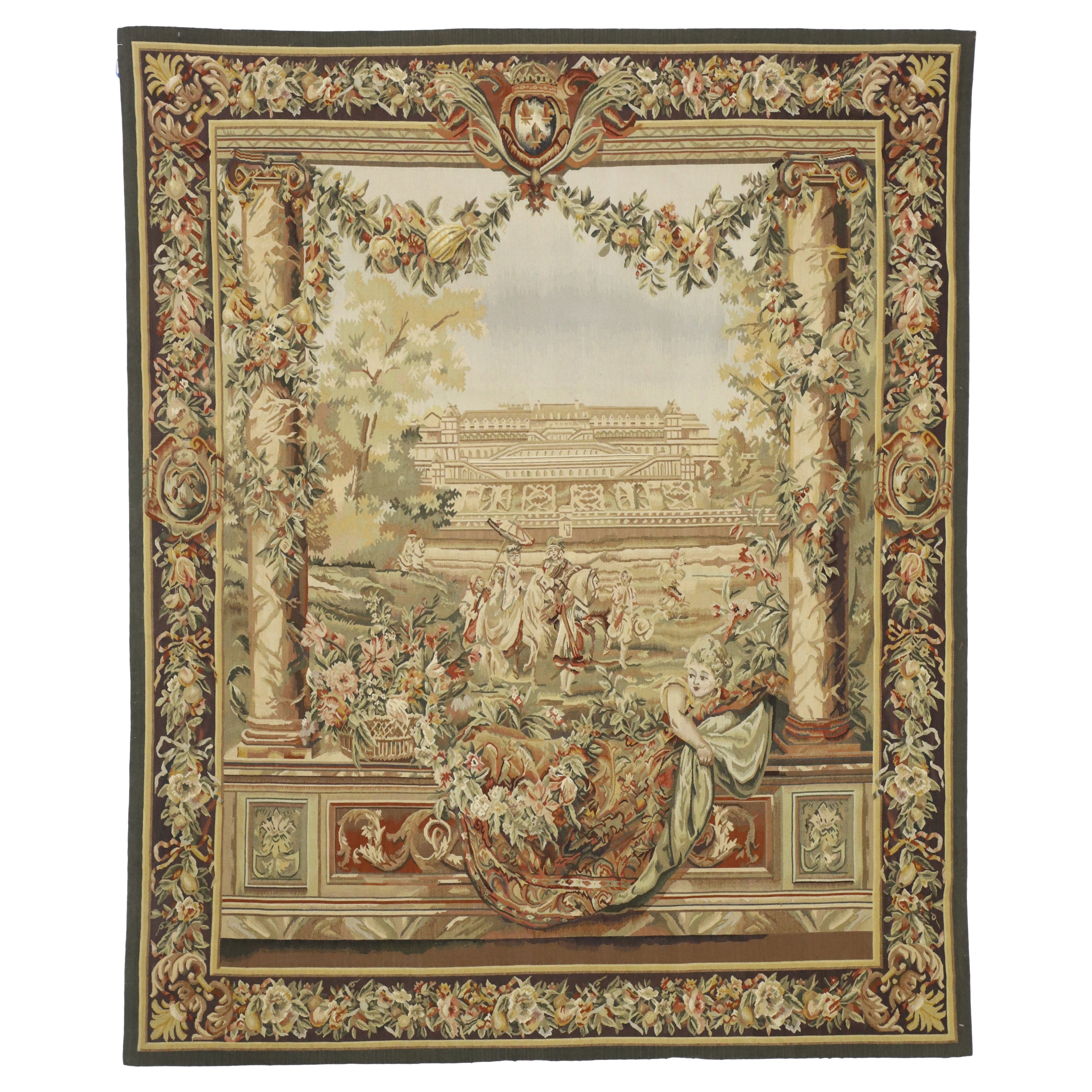 Antique Gobelins Tapestry For Sale at 1stDibs