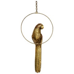 Sergio Bustamante Mixed-Metal Parrot