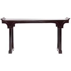 19th Century Chinese Flanked Altar Table