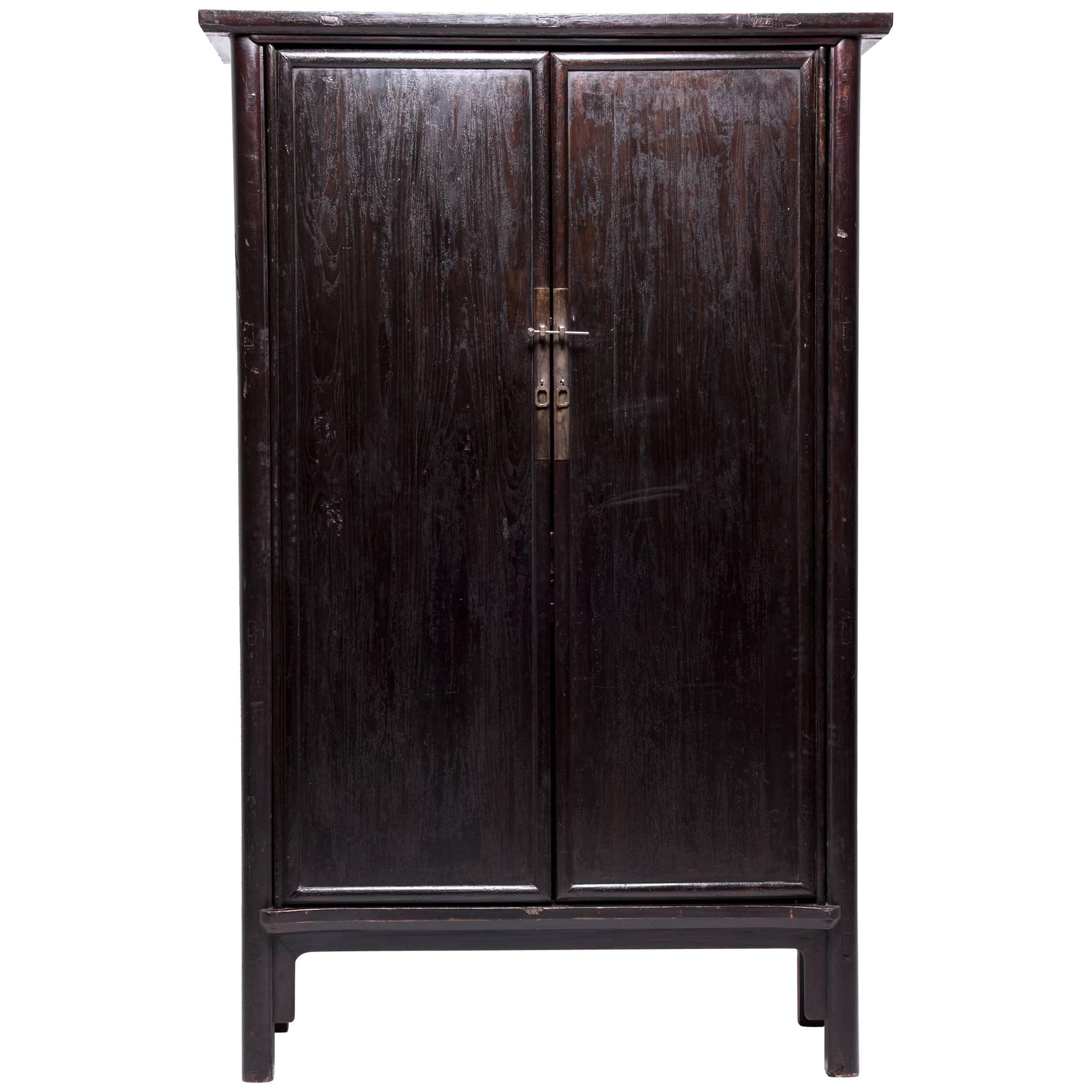 19th Century Chinese Two-Door Noodle Cabinet
