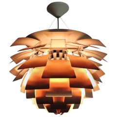 Largest Size PH Artichoke Poul Henningsen Pendant Lamp Light, Danish Modern