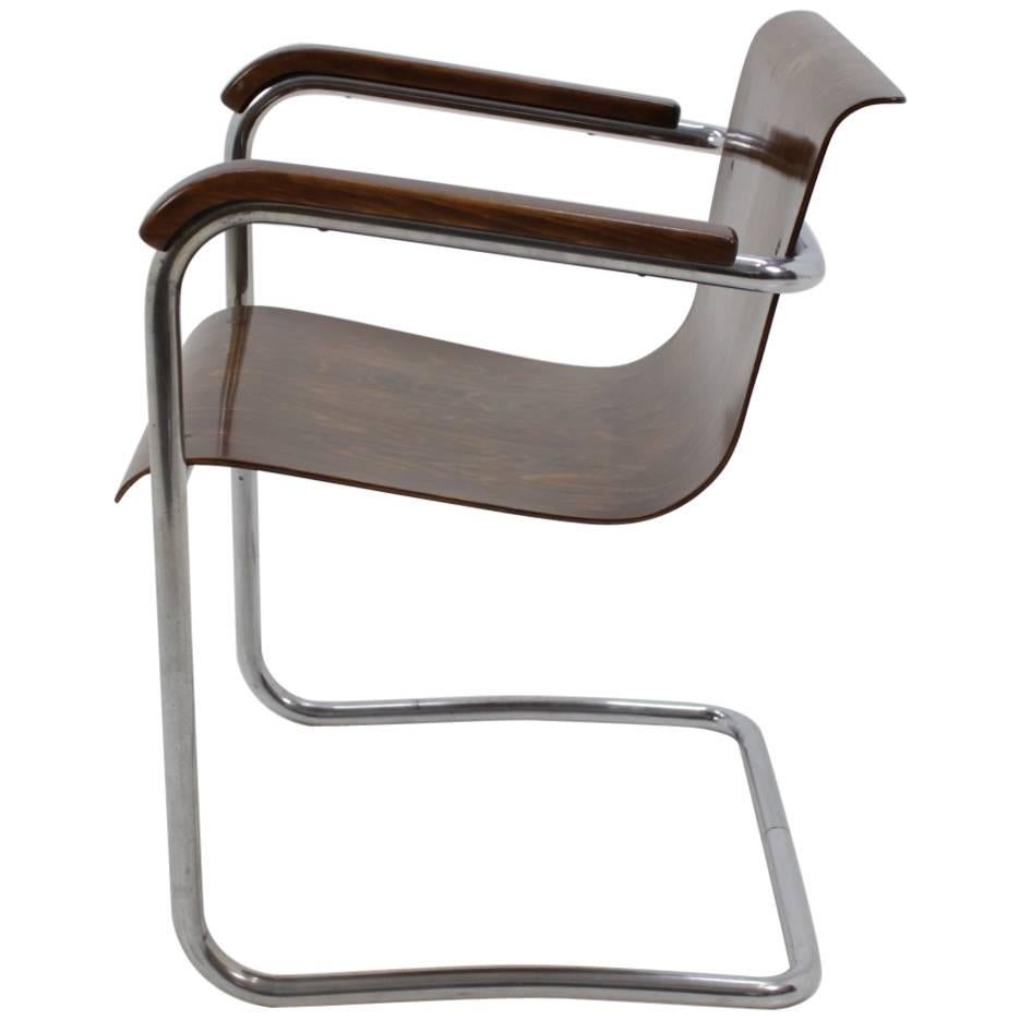 Bauhaus Chrome Chair, H. K. Zaveska