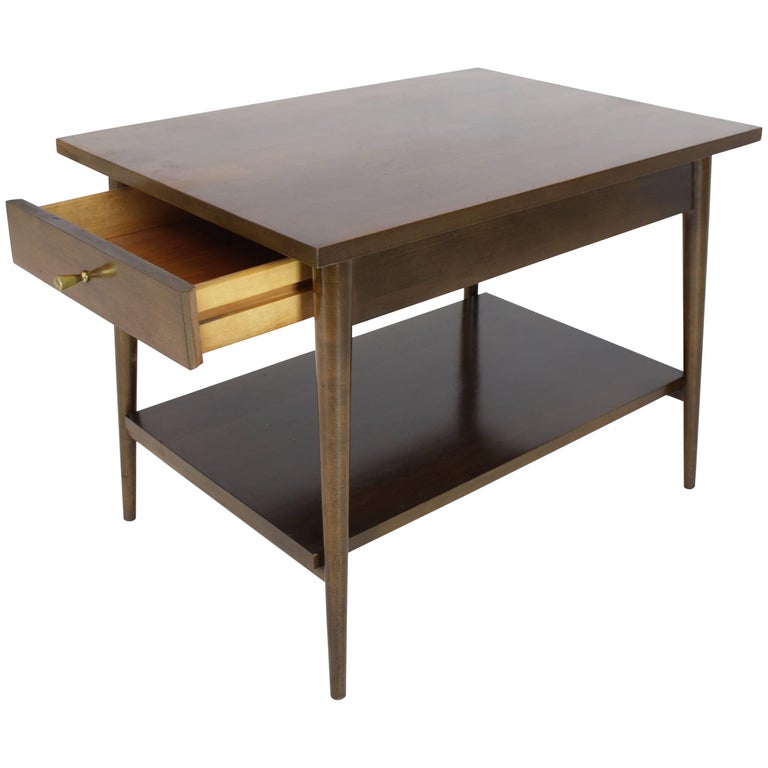 Pual Mccobb Planner Group Winchendon Two Tier Nightstand For Sale At 1stdibs