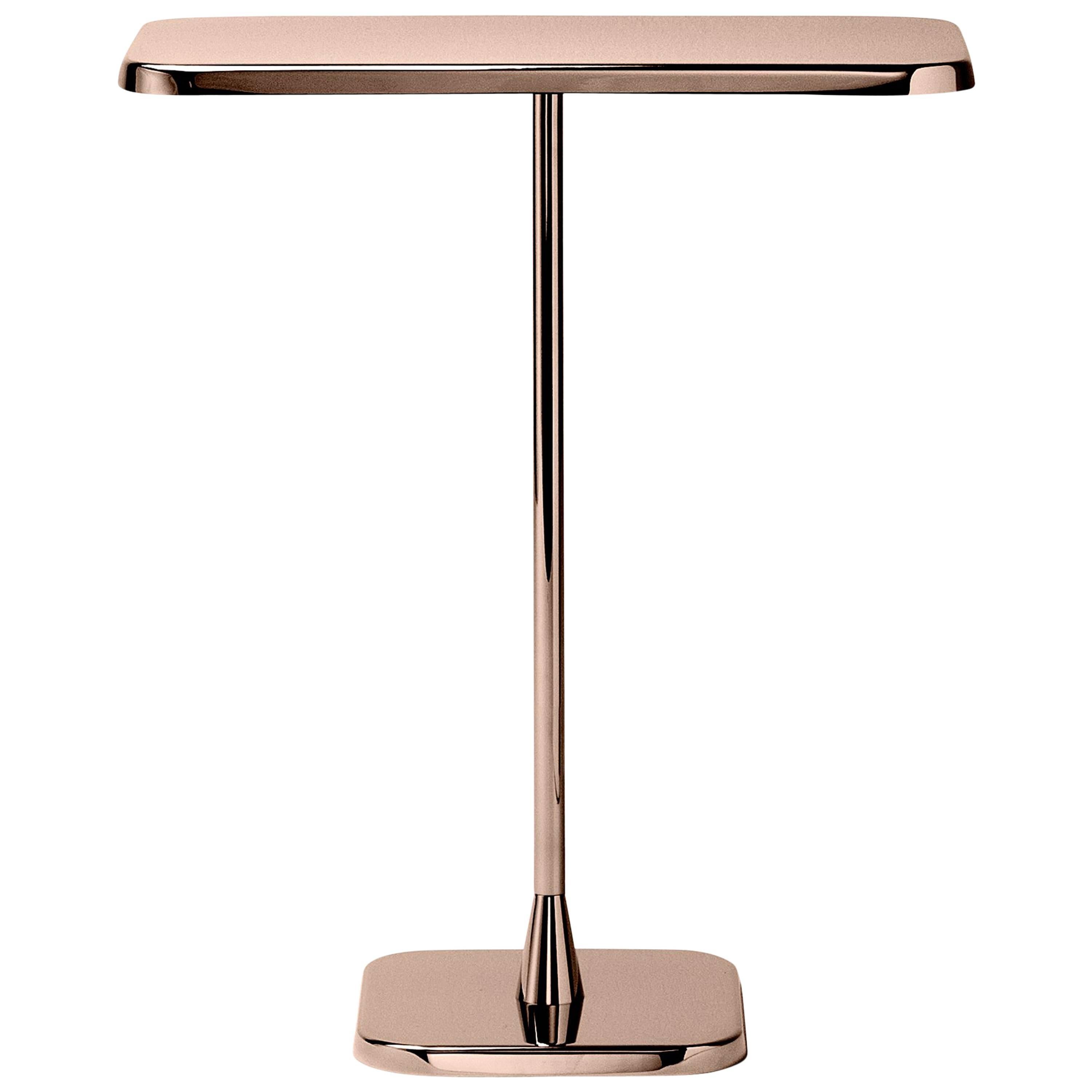 Ghidini 1961 Opera Rectangular Table in Copper Bronze Finish For Sale