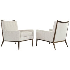 Paul McCobb for Directional Lounge Chairs in Chenille