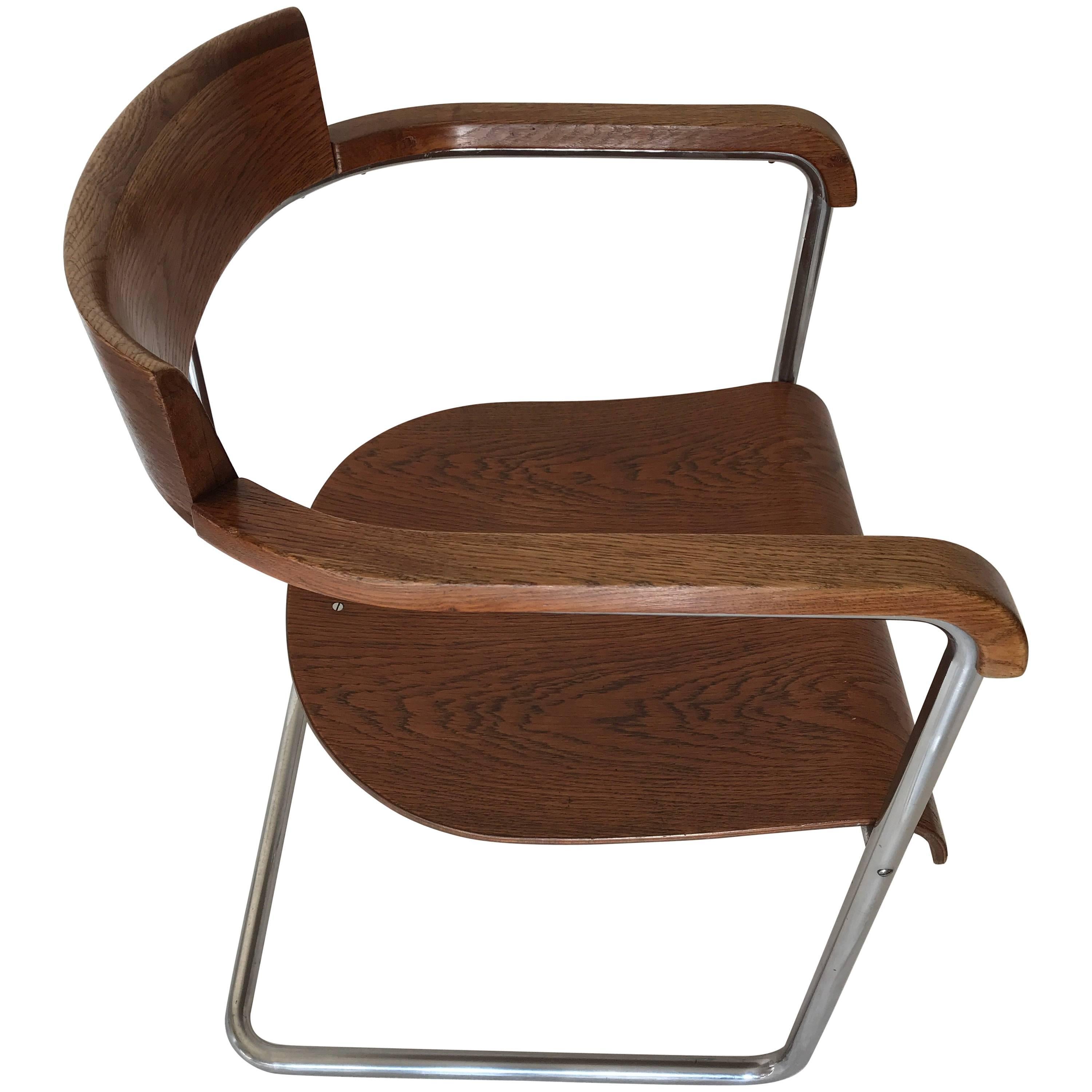 Jindřich Halabala Chair "1934" For Sale