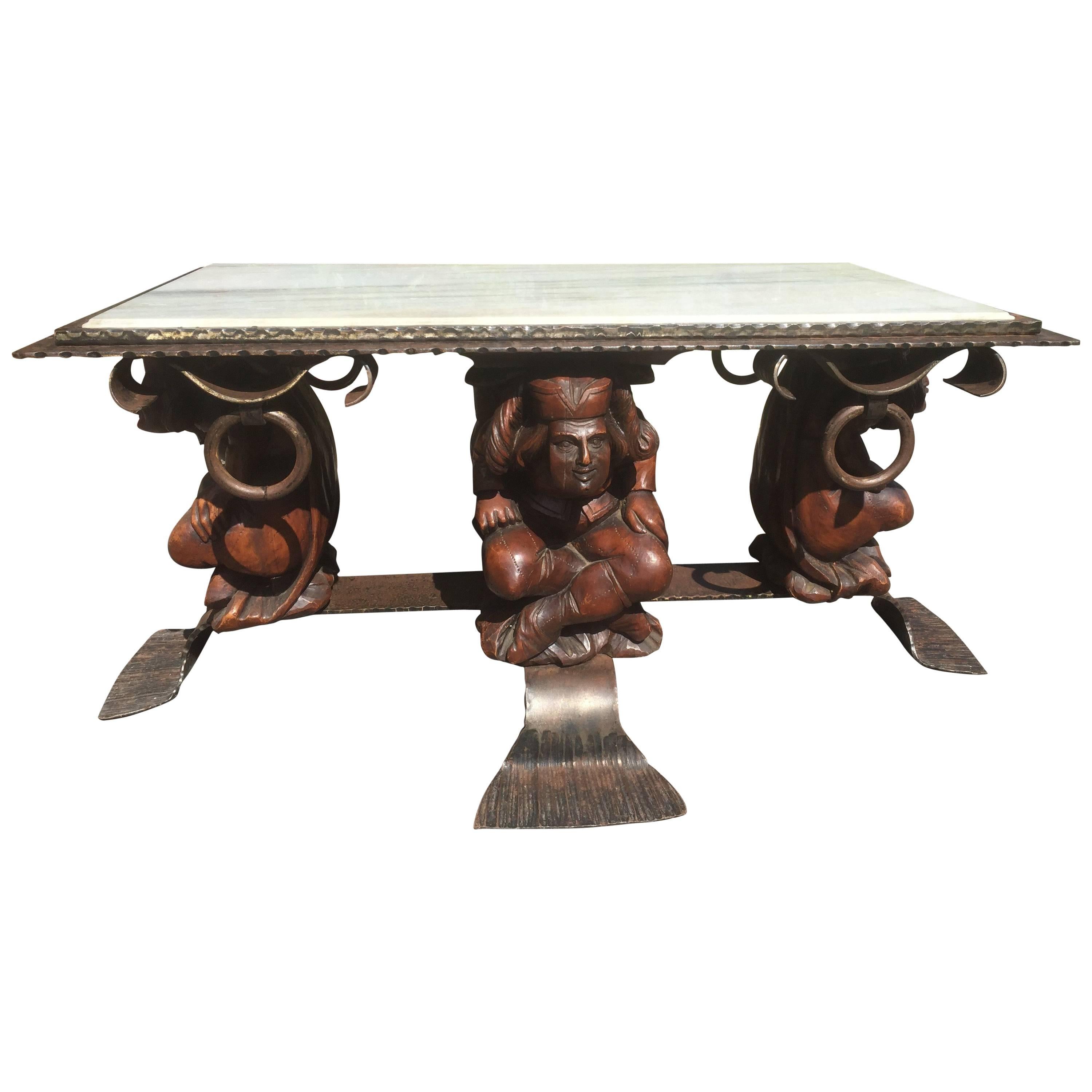 Jean-Maurice Rothschild Coffee Table, circa 1950 For Sale