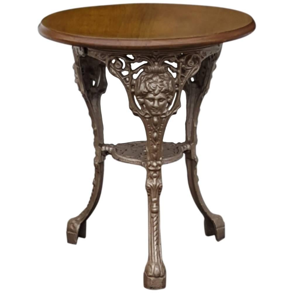 Victorian Cast Iron Garden Table