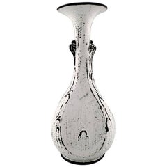 Kähler, Denmark, Large Glazed Vase, 1930s Designed by Svend Hammershøi