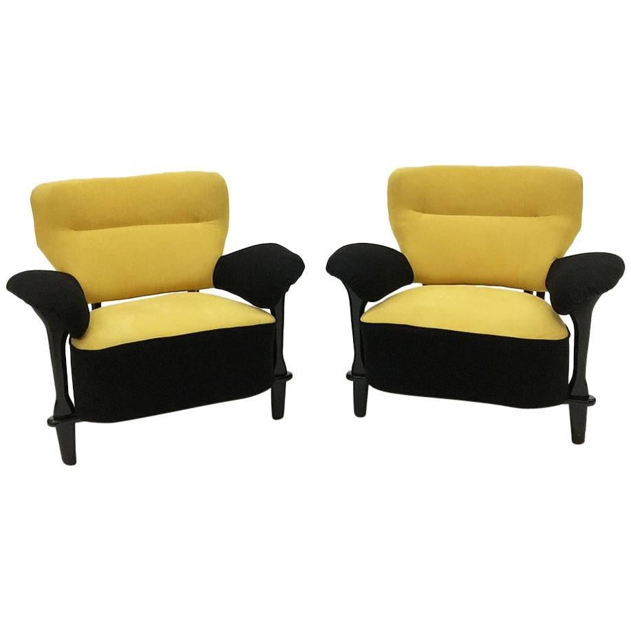 Artifort by Theo Ruth, Two Armchairs, 1950s