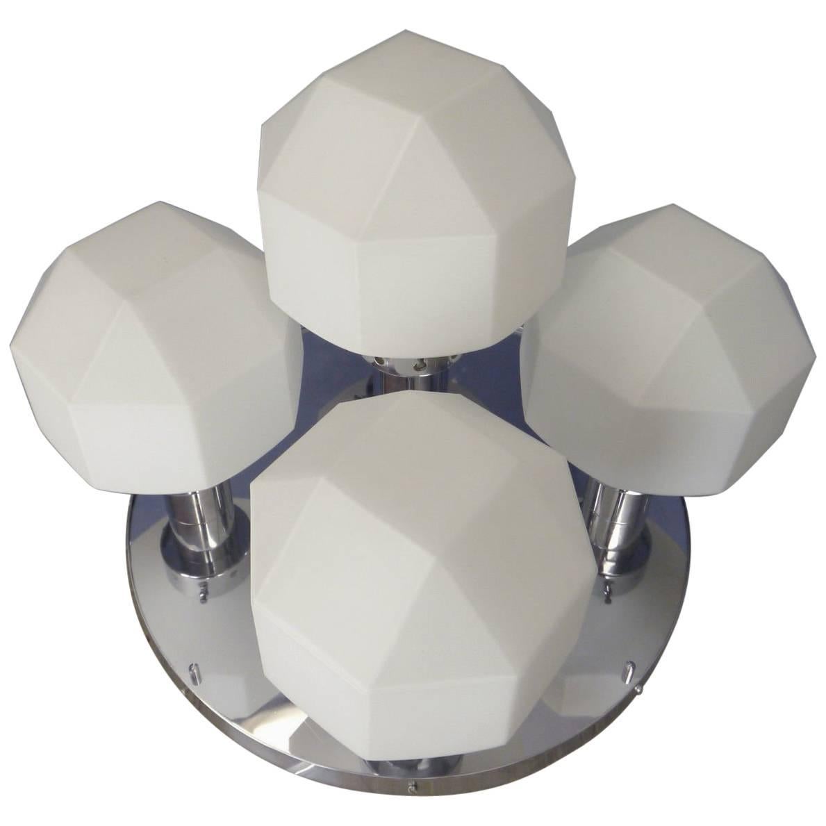 Diamond Shape Wall/Hanging Lamp, circa 1970 For Sale