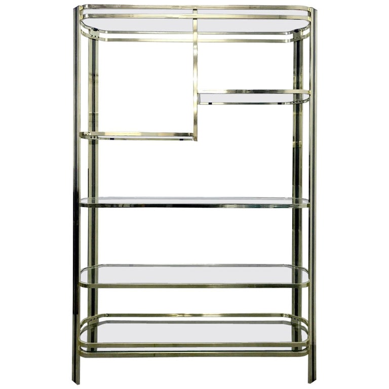 Vintage Brass Shelf, circa 1970 For Sale at 1stDibs brass shelf vintage