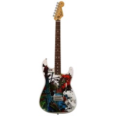 Used Telecaster Guitar Illustrated by Philippe Druillet