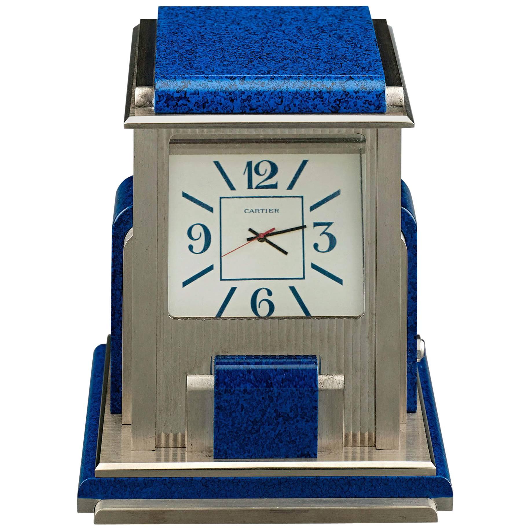 Cartier Prism Mystery Clock