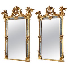 Rococo Revival Floor Mirrors and Full-Length Mirrors