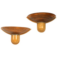 Pair of French 1950s Wall Sconces