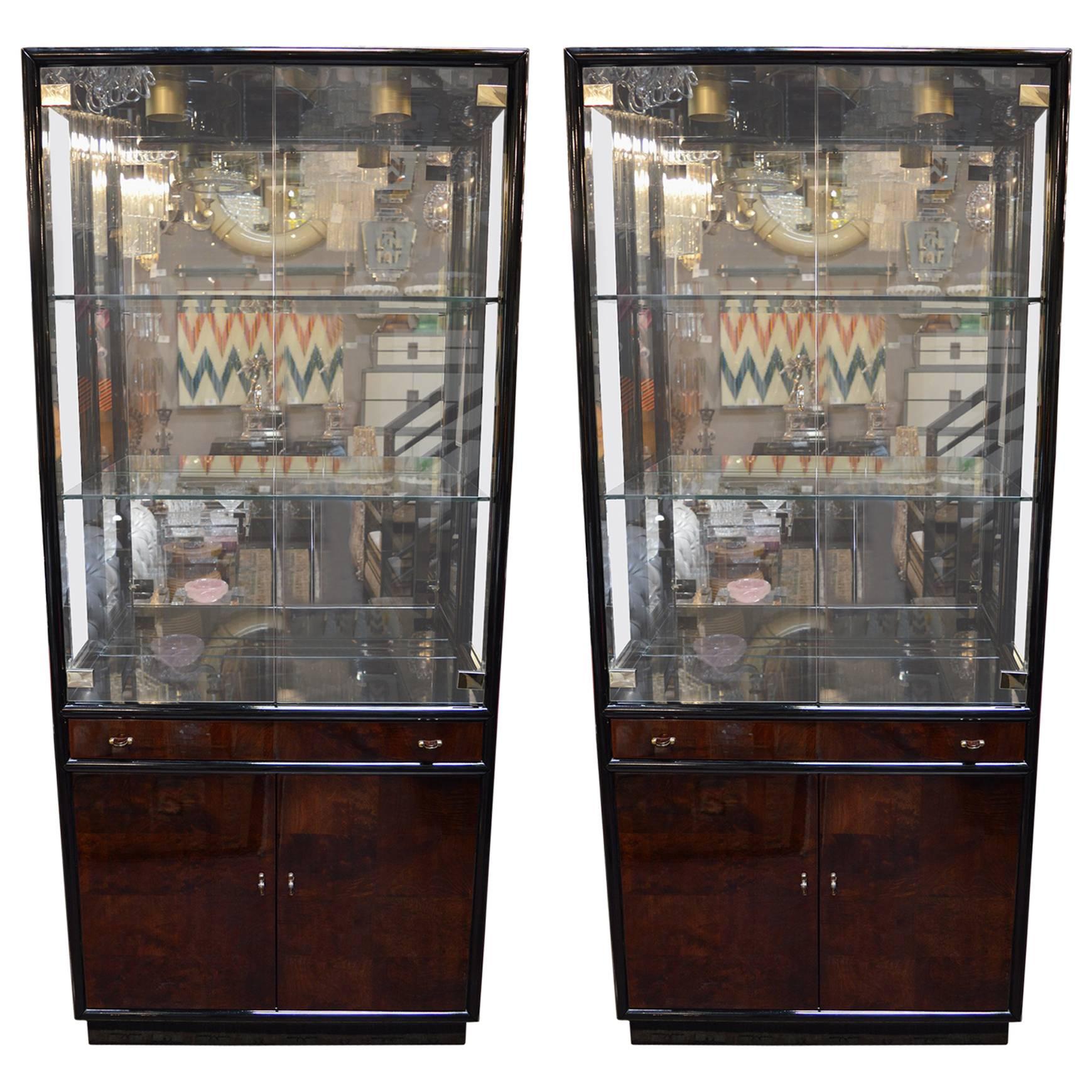 French Art Deco Vitrine at 1stdibs