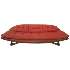 Gorgeous Adrian Pearsall Gondola Sofa Mid-Century Danish Modern