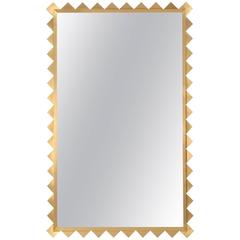 Brass Shark Tooth Mirror 4