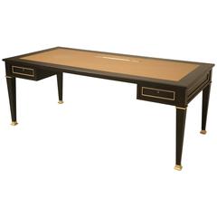 Ebonized Mahogany French Directoire Style Desk 11