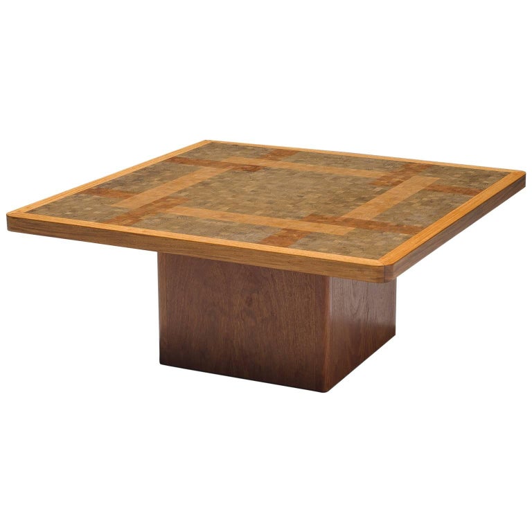 Middelboe And Lindum Mosaic End Grain Coffee Table For At 1stdibs Middelboe And Lindum Mosaic End Grain Coffee Table For