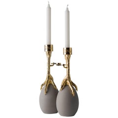 Limited Edition Walking Hen Candleholder by Aisha Al Sowaidi for BD Art Editions