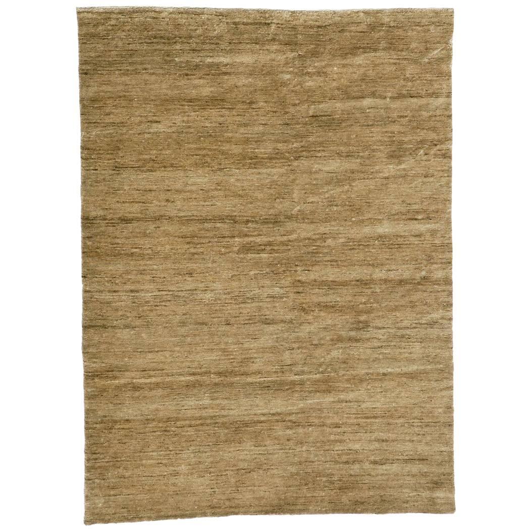 Noche Natural Hand-Knotted Jute Rug by Nani Marquina & Ariadna Miquel, Small