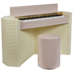 Marzipan Pianette by Wall for Apricots and Jason Schwartzman, Piano in Maple