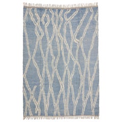 Contemporary Moroccan Style Rug with Cozy, Hygge Vibes and Organic Modern Style 