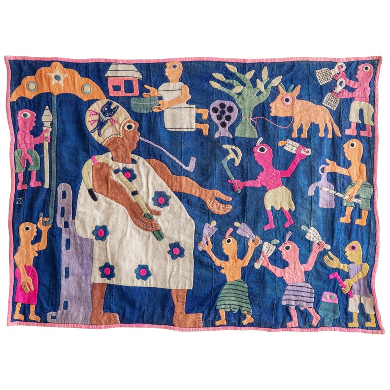 African Vintage Flag For Sale