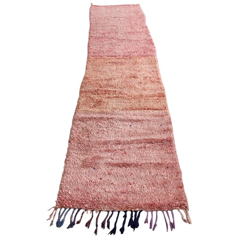 Moroccan Boucherouite Rug For Sale